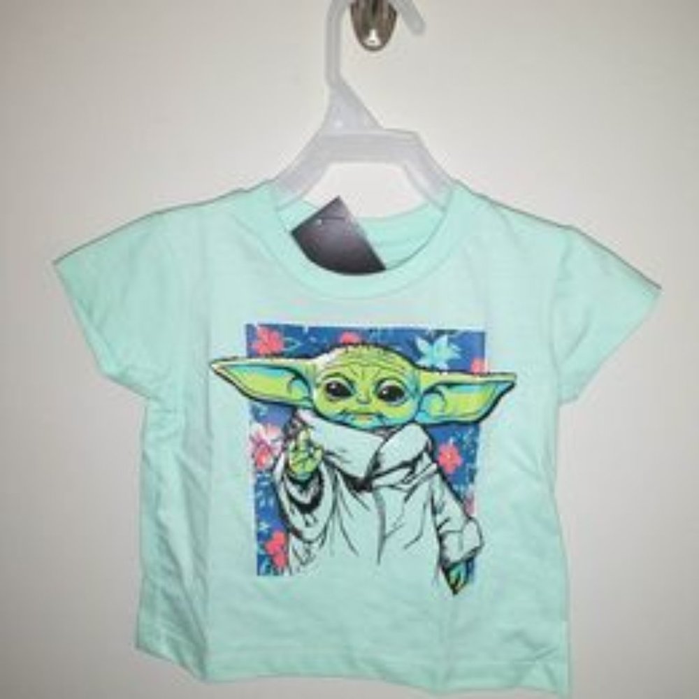 star wars baby boy girl graphic t shirt yoda 12 month k-237